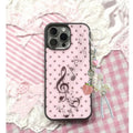 Korean Polka Dot Y2K Cute Phone Case iPhone Series