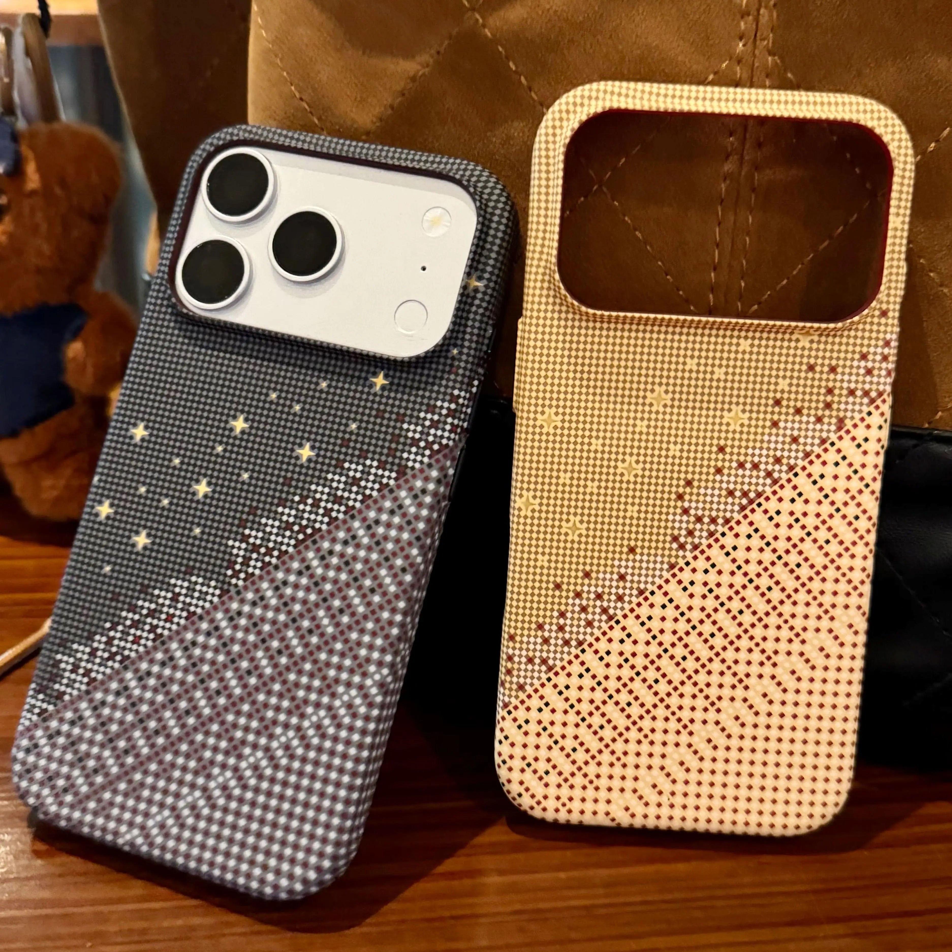 Luxury Kevlar Carbon Fiber Magnetic Case iPhone 17 Pro Max