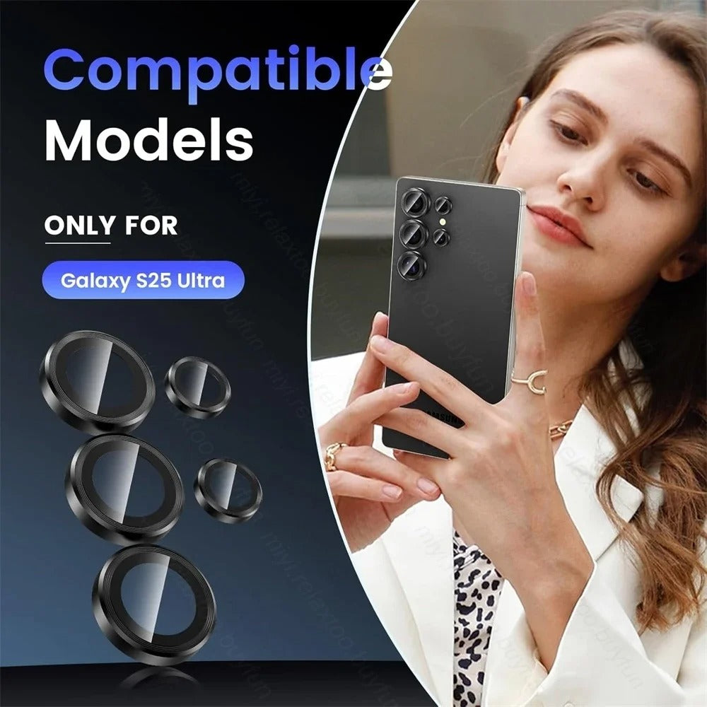 Samsung Galaxy S25 Ultra Camera Protector Titanium Alloy Ring
