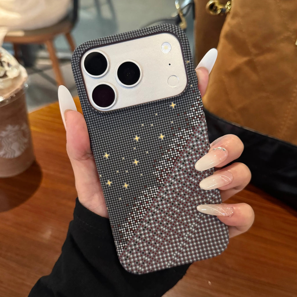 Luxury Kevlar Carbon Fiber Magnetic Case iPhone 17 Pro Max